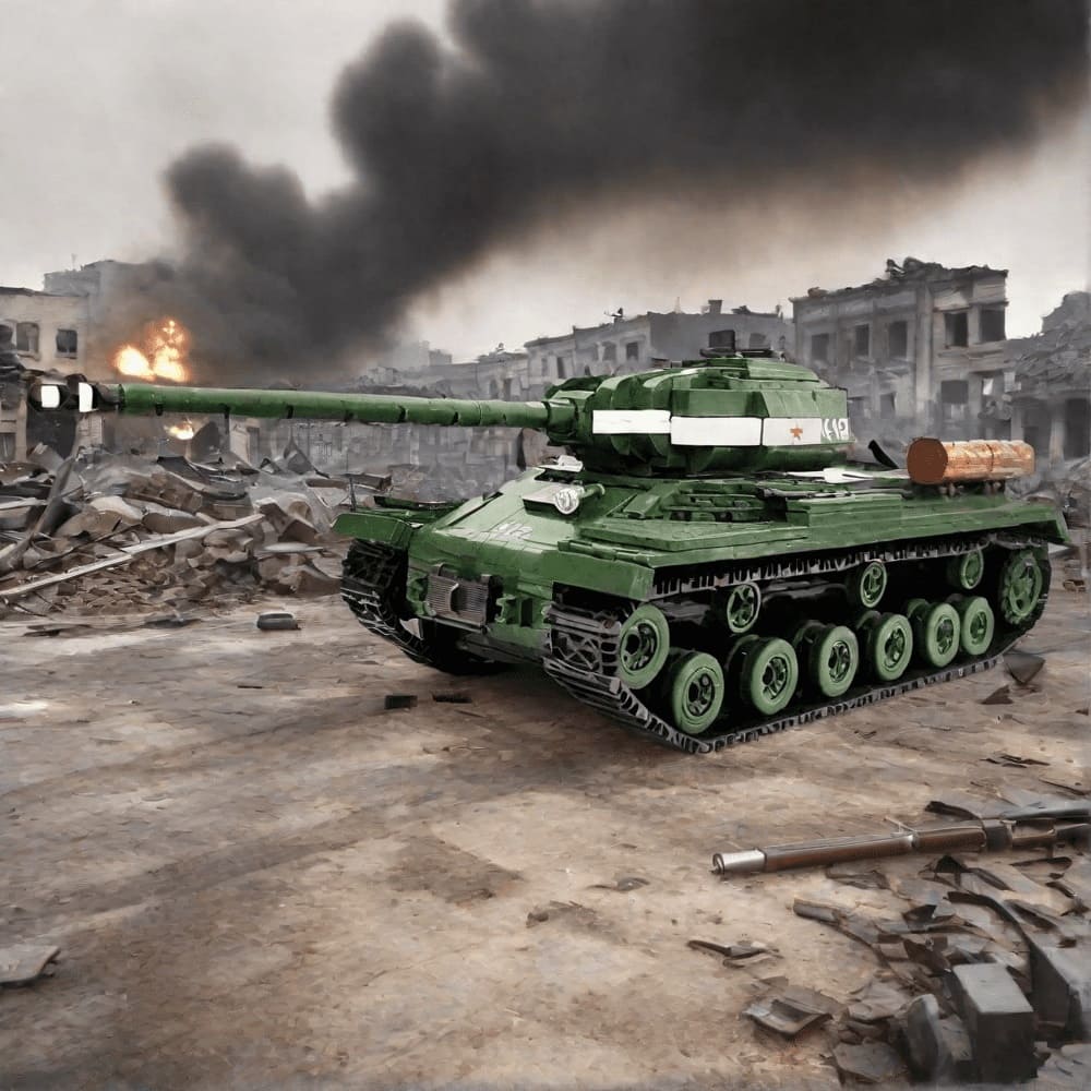 レゴ 戦車 IS-2 stable diffusion