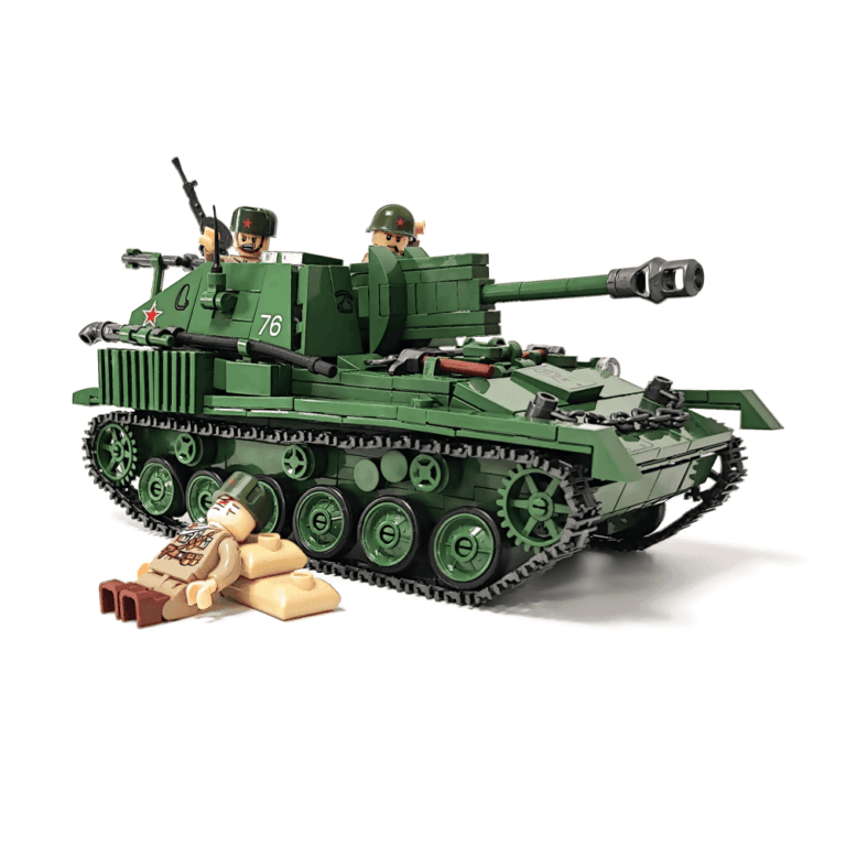 SU-76M ソビエト PanzerBlocks パンツァーブロックス