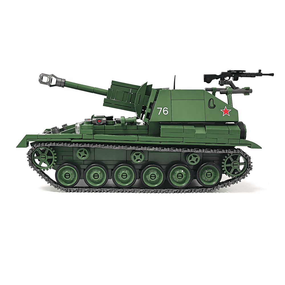 SU-76M ソビエト PanzerBlocks パンツァーブロックス