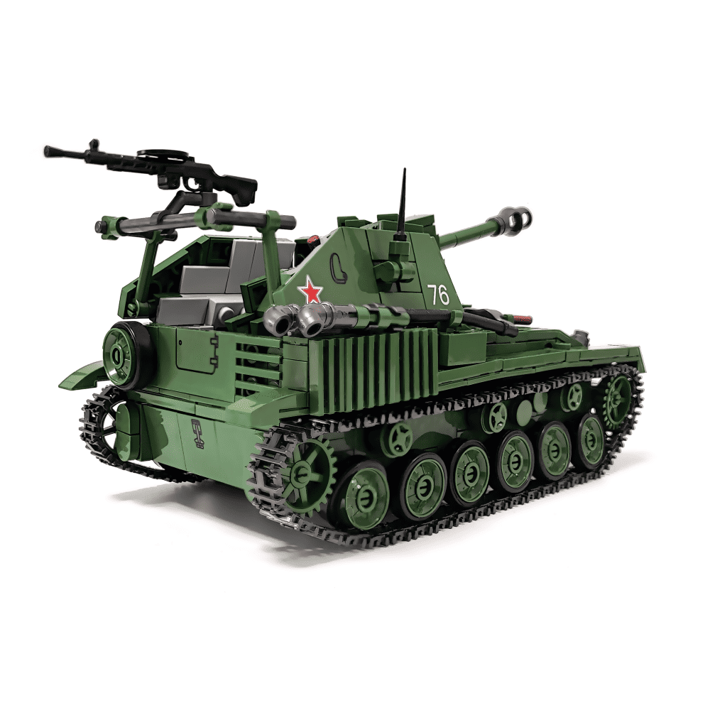 SU-76M ソビエト PanzerBlocks パンツァーブロックス