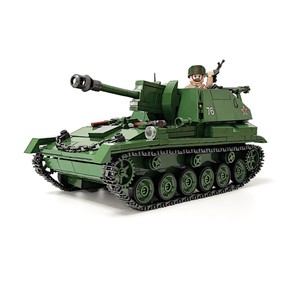 SU-76M ソビエト PanzerBlocks パンツァーブロックス