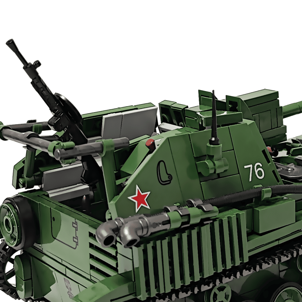 SU-76M ソビエト PanzerBlocks パンツァーブロックス