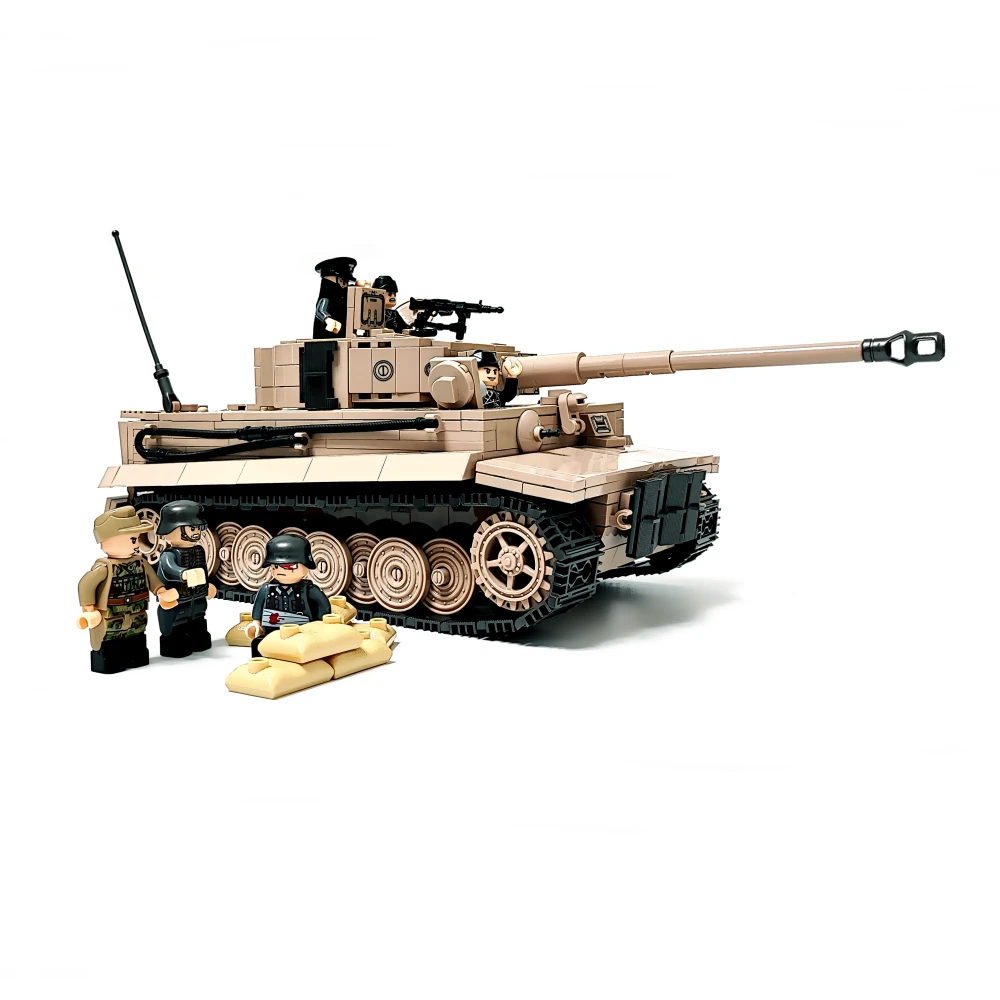 VI号戦車ティーガーⅠ後期型 - パンツァーブロックス PANZER BLOCKS