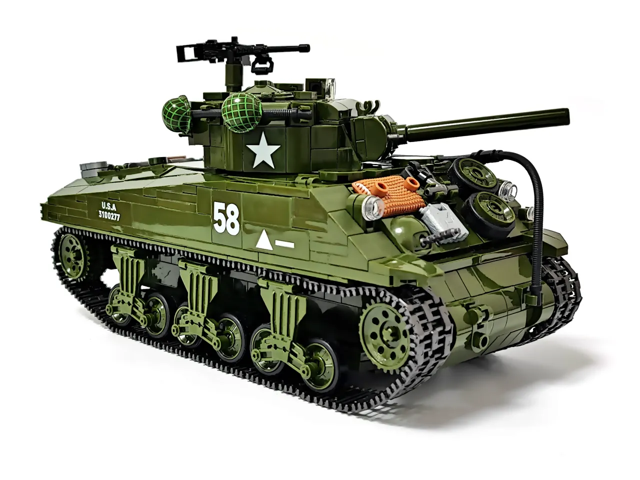 M4A3 シャーマン - パンツァーブロックス PANZER BLOCKS