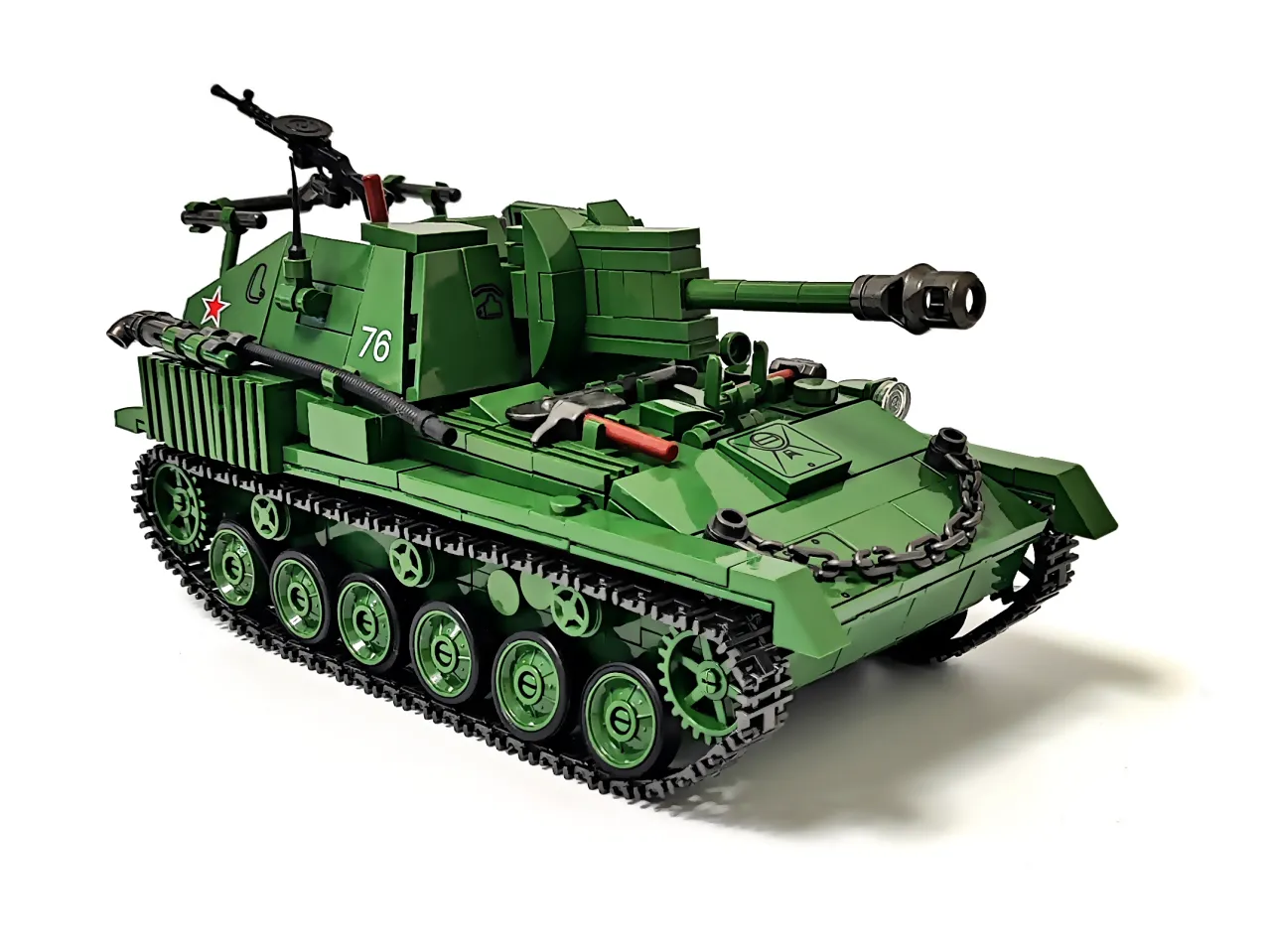 SU-76M - パンツァーブロックス PANZER BLOCKS